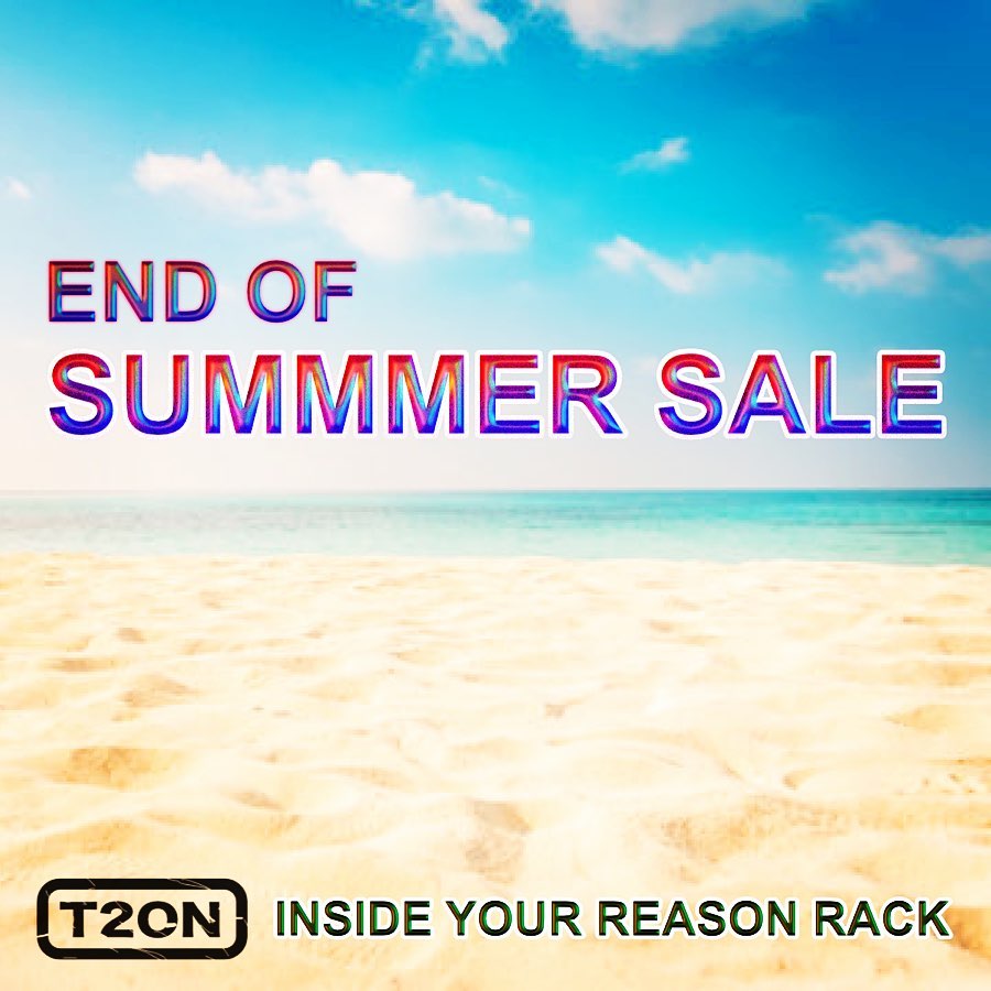 END OF SUMMER? #SALE IS STARTED!
Save right now for any of #Turn2on #RackExtensions in Addon #ReasonStudios Shop

All Rack Extension with discounts up to 50%