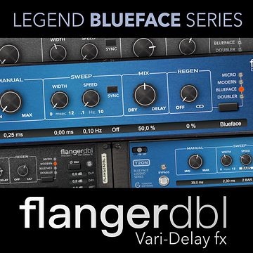 FlangerDBL - updated to v.1.1.1:
- Two new Flanger modes: 
  1. Modern Flanger (wide time range) 
  2. Micro Flanger (micro time range)
- Individual Skins for Flanger modes

Its still BLUEFACE series 70's classic Flanger/Doubler device, known from MXR, but now it include 2 modern flanger modes.

https://www.reasonstudios.com/shop/rack-extension/flangerdbl-blueface-vari-delay/

#blueface #mxr #effect #doubleflanger #flanger #doubler #modern #rackextension #re #reasonrack #reasonstudios #reasonlugin #reason12 #fx #effect