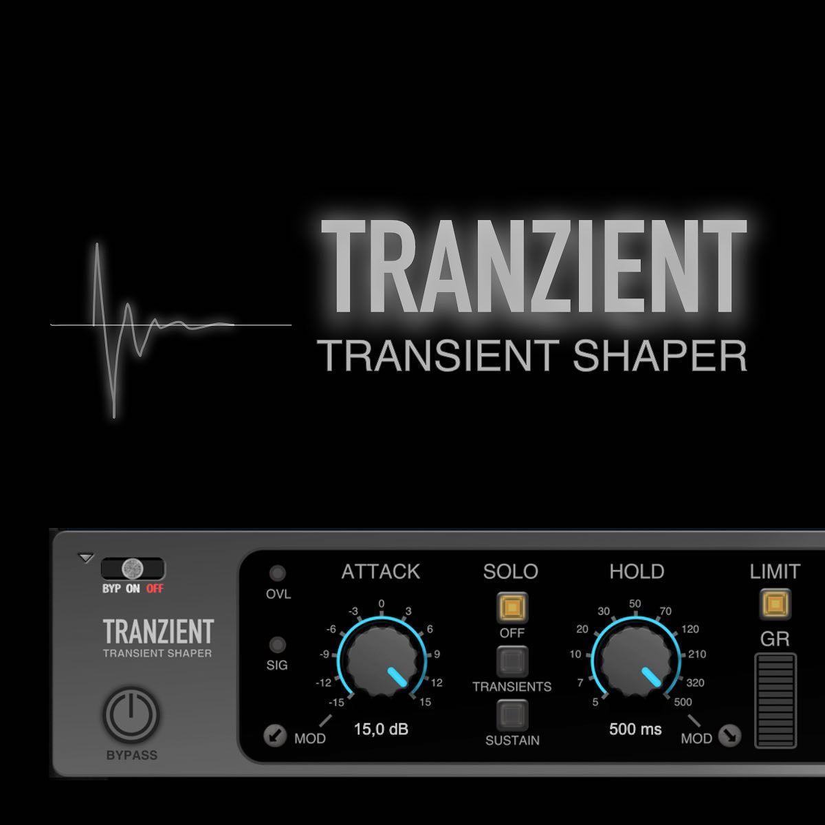 TRANZIENT Transient Shaper manipulates the attack
and holds parameters of a signal regardless of level.
Usually, equalizers are used for the tonal parameters
of the signal, but not the temporal parameters.
Manipulation of Attack and sustain parameters can
help to make the signal sound more transparent.
Turn2on TRANZIENT Rack Extension is a modern take
on Transient shapers. It retains the basic functionality
with the addition of Transient or Sustain signal Solo
modes.
#transient #shaper #turn2on #rackextension #reasonstudios #effect #mastering #reason #reason12 #reasonrack #reasonrackplugin #tranzient 

https://www.reasonstudios.com/shop/rack-extension/tranzient-transient-shaper/